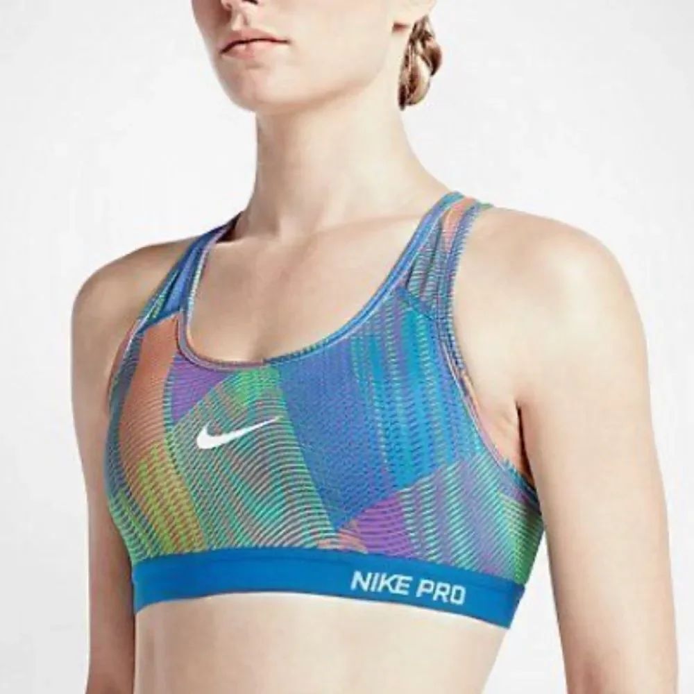 Nike Pro Classic Padded Frequency Women Sports Bra Women’s Small